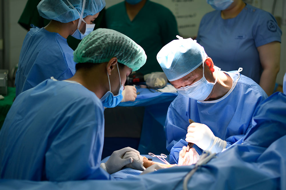 의료봉사의 시작 의료봉사의 시작