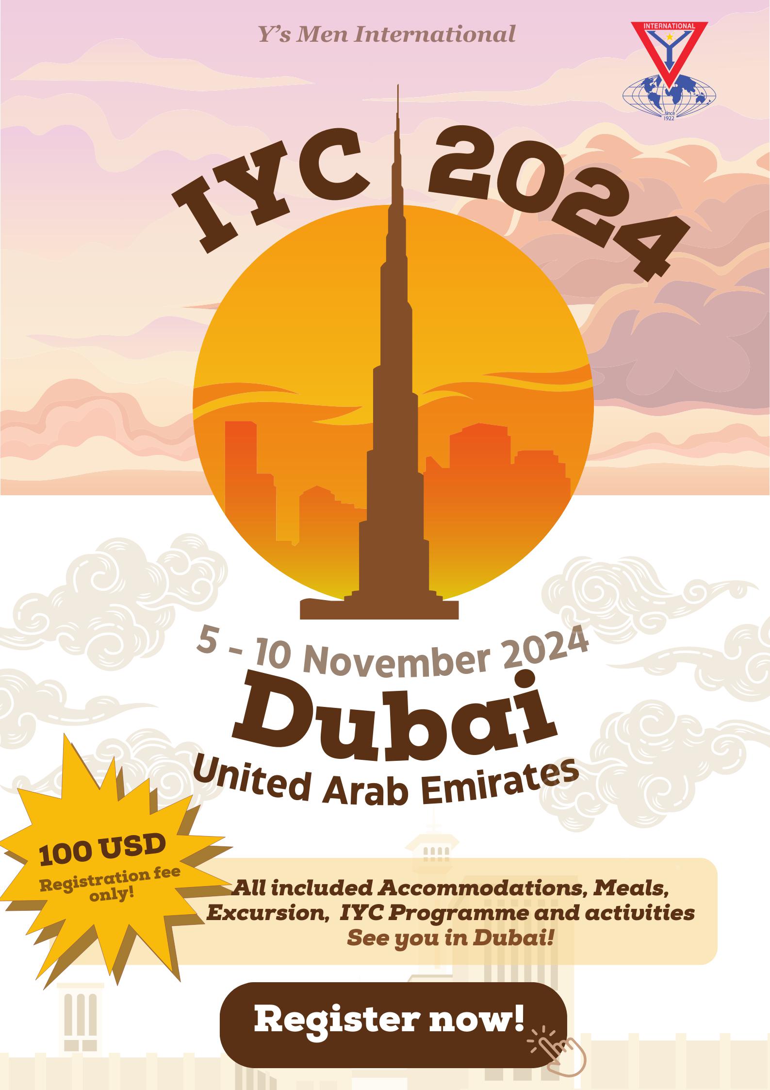 세계유스대회 2024(IYC24 Dubai) Dubai 